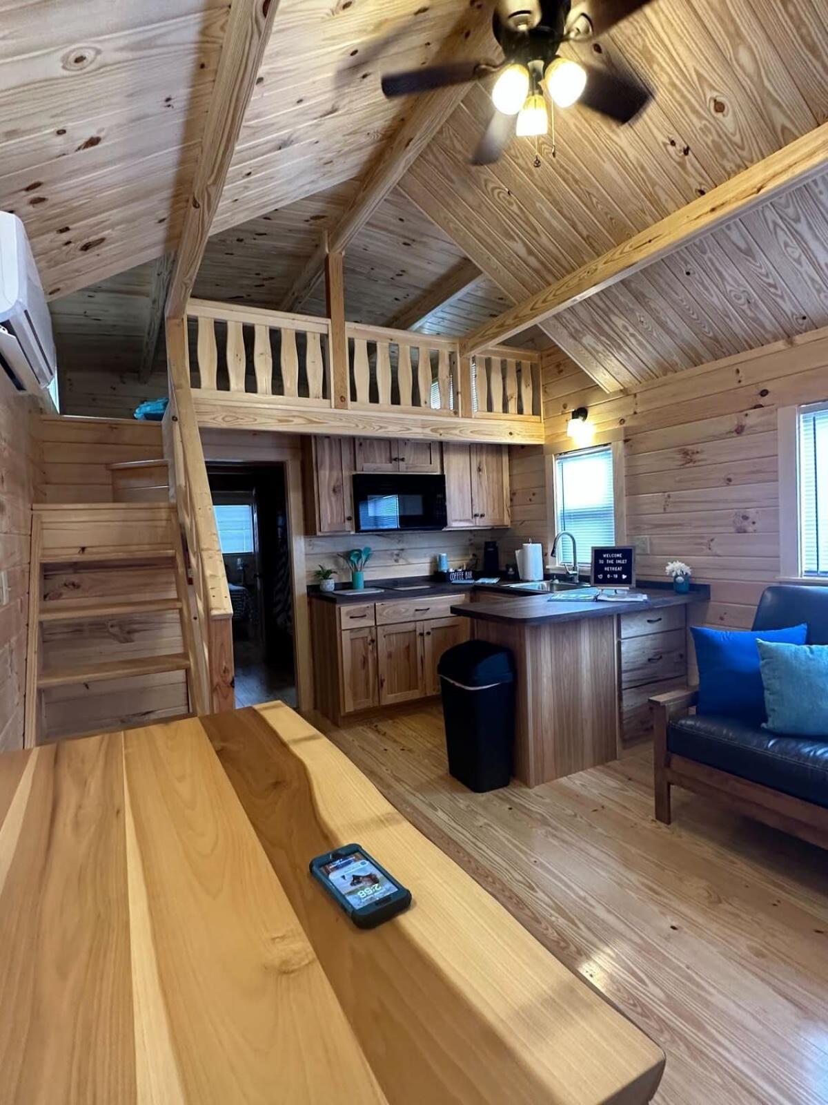 Get-Away Cabin In Surf City W Loft And Parking Kültér fotó
